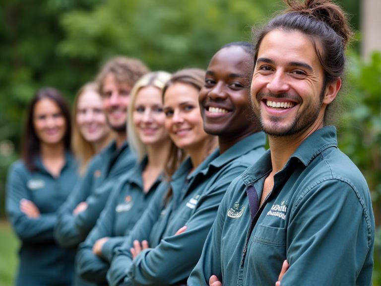 Equipo profesional de paisajistas LluviaVerde